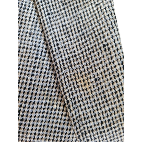 Vintage Robert Alexander Beige and Black Check Tweed 2 Button Blazer - Picture 10 of 12